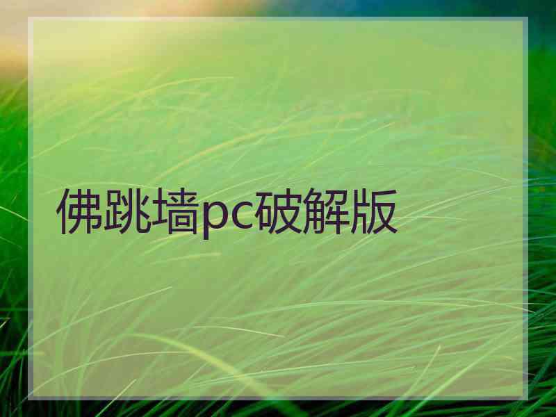 佛跳墙pc破解版 佛跳墙pc破解版
